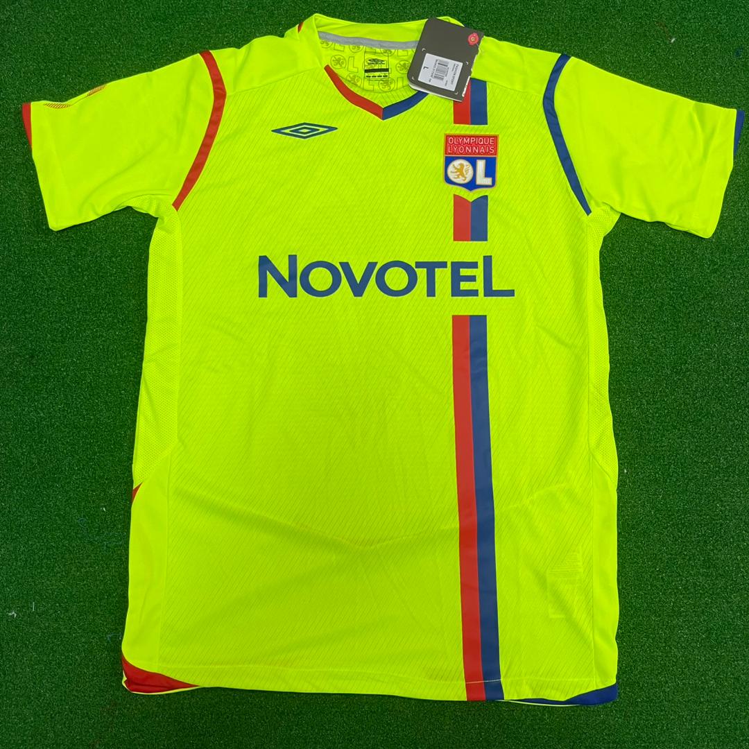 – Karim Benzema Olympique Lyon 2008–2009 Third Kit Jersey – | Trikot | Maillot Soccer Kit