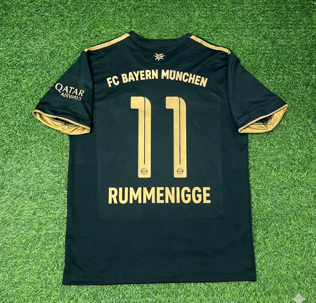 Karl-Heinz Rummenigge Bayern Munich Oktoberfest Green Special Edition Football Jersey Kit