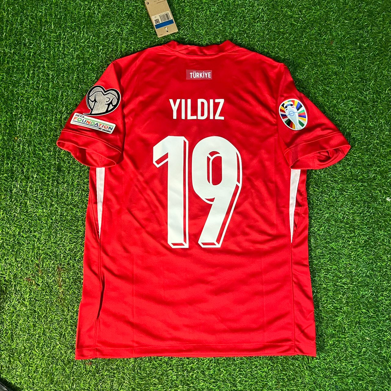 Kenan YILDIZ Turkey Turkiye Football Jersey