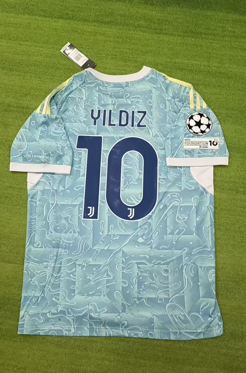 Kenan Yildiz Juventus Away 2026 Football Jersey