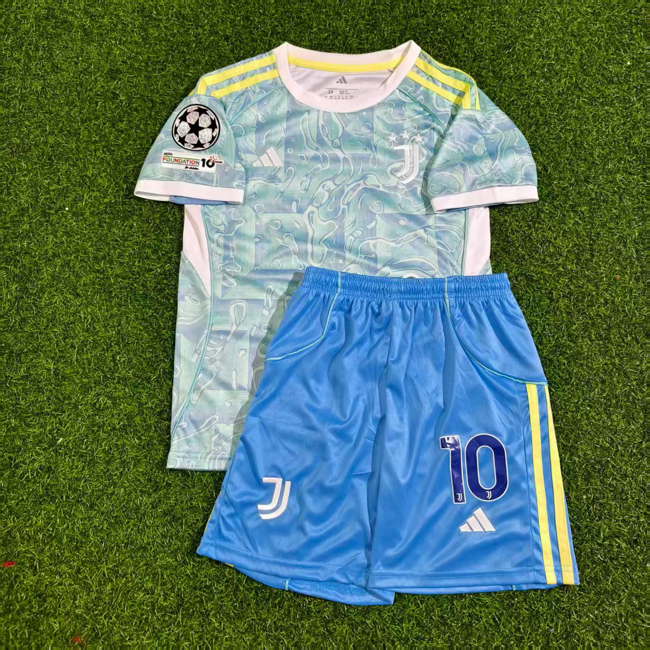 Kenan Yildiz Juventus Kids Away 2026 Football Jersey