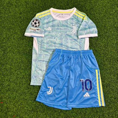 Kenan Yildiz Juventus Kids Away 2026 Football Jersey