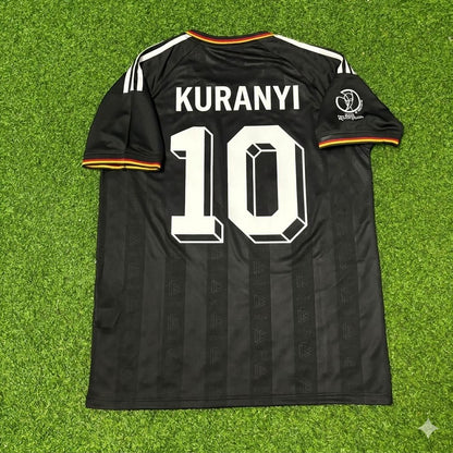 Germany World Cup 2002 Kevin Kuranyi Black Special Retro Football Jersey