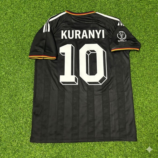 Germany World Cup 2002 Kevin Kuranyi Black Special Retro Football Jersey