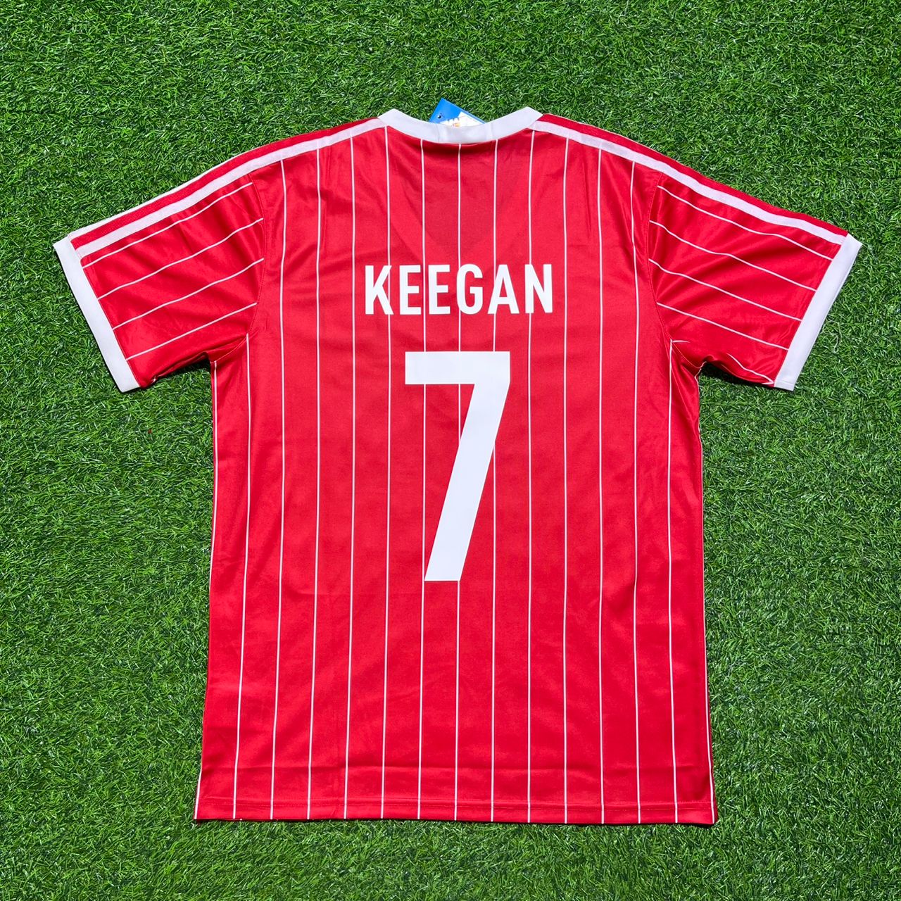 Kevin Keegan Hamburger SV Rotes Heimtrikot Retro Fußballtrikot Jersey
