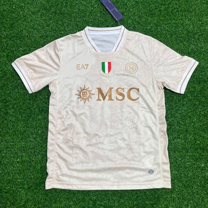 Kevin de Bruyne Napoli White New Football Jersey Kit