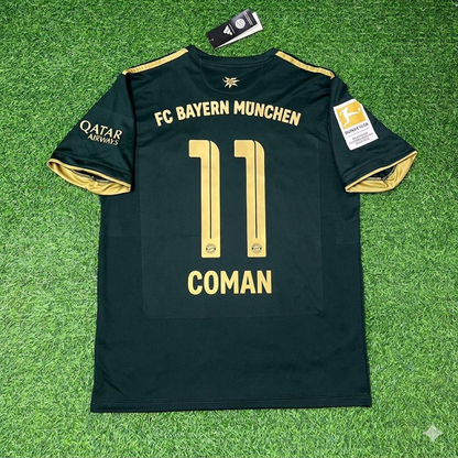 Kingsley Coman Bayern Munich 2021-2022 Oktoberfest Green Special Edition Football Jersey Kit