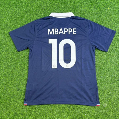 Kylian Mbappe #10 France Retro Football Jersey