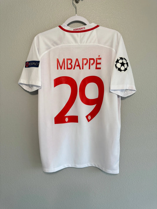 Kylian Mbappe Monaco 2016 2017 Retro Jersey Maillot Trikot