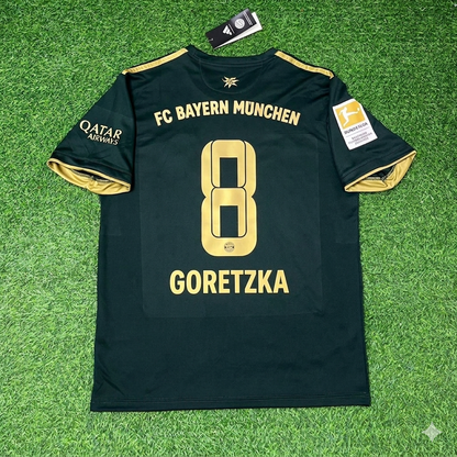 Leon Goretzka Bayern Munich 2021-2022 Oktoberfest Green Special Edition Football Jersey Kit