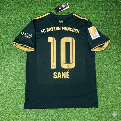 Leroy Sane Bayern Munich 2021-2022 Oktoberfest Green Special Edition Football Jersey Kit