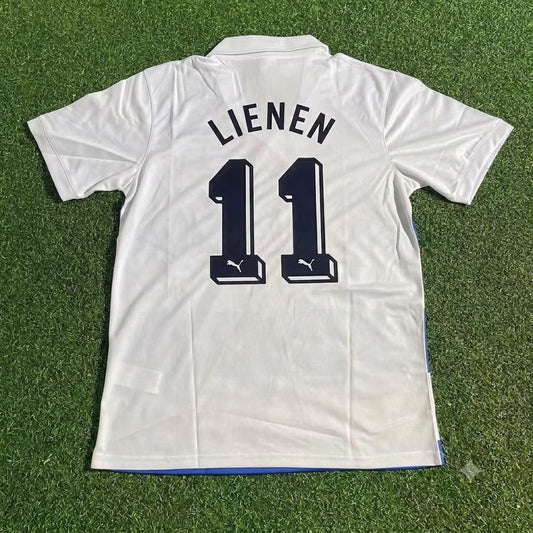 Ewald Lienen MSV Duisburg 1990 Heim Retro Fussballtrikot Jersey