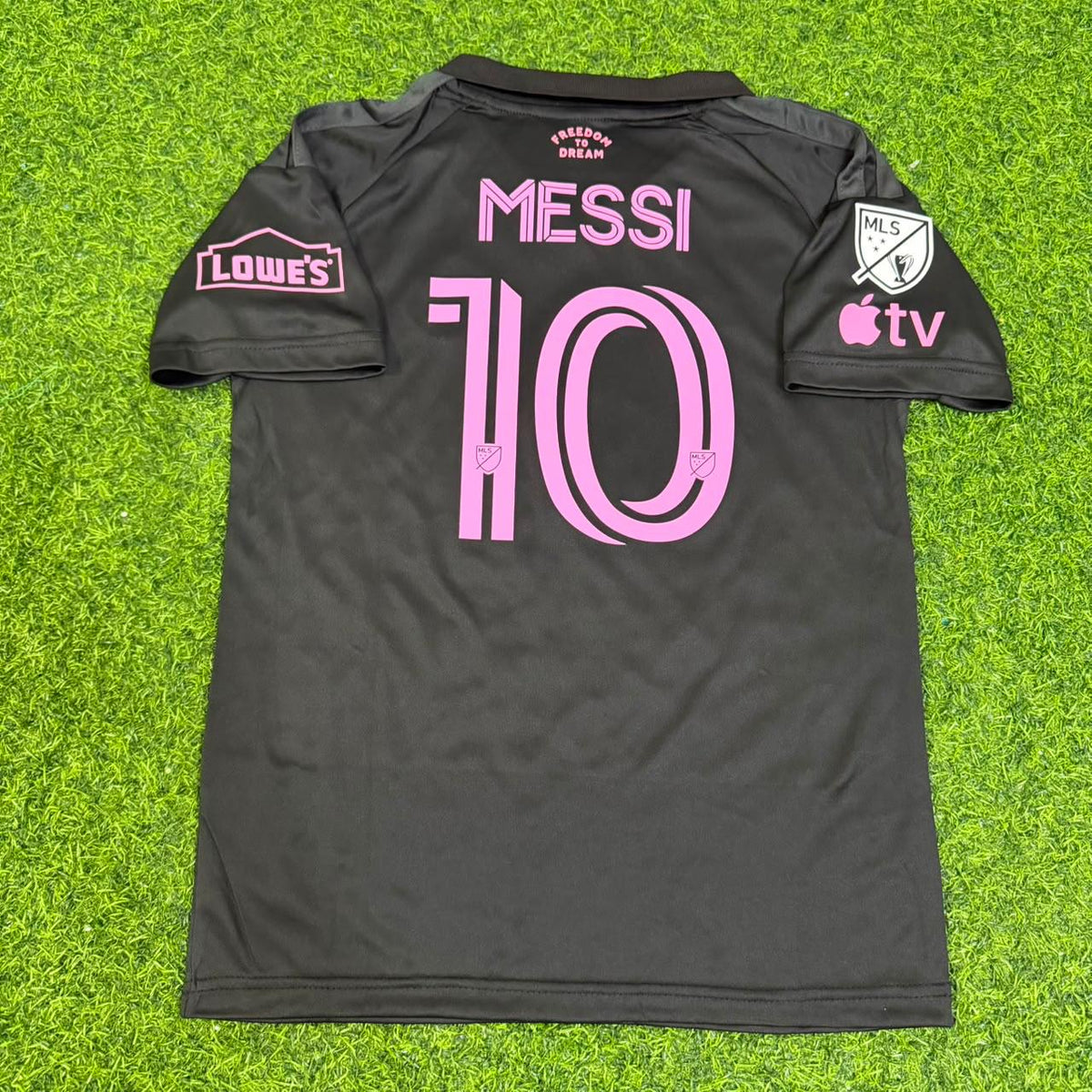 Inter Miami 2026-2027 Lionel Messi Black Football Jersey