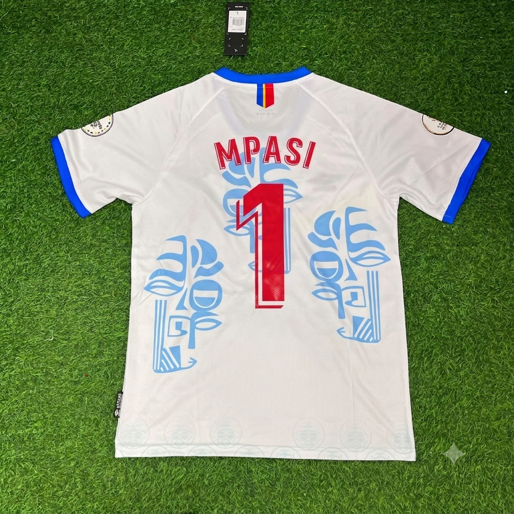 Lionel Mpasi DR Congo Goalkeeper World Cup 2026 Away Football Jersey Shirt