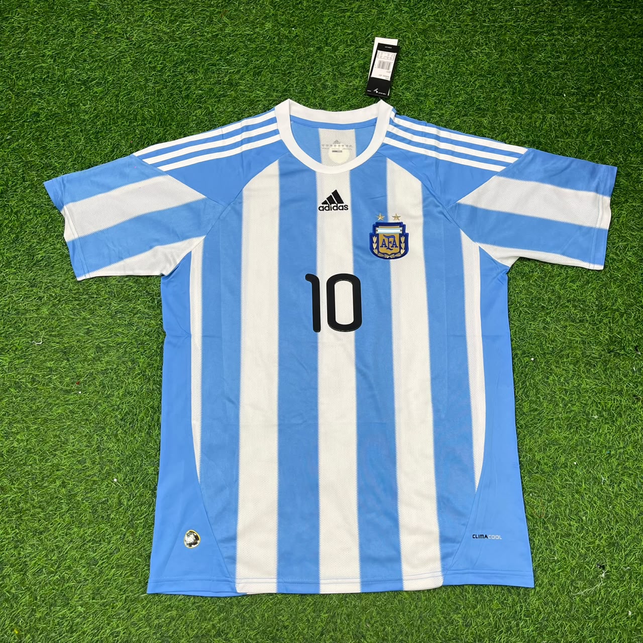 Argentina World Cup 2010 Lionel Messi 10- Retro Football Jersey