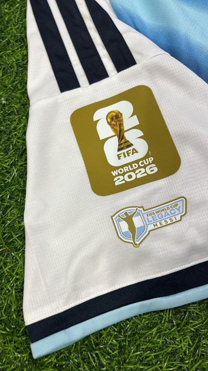 Argentina World Cup 2026 Lionel Messi Home Legacy Patch Football Jersey