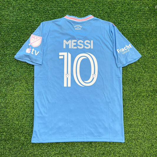 Lionel Messi Blue Football Jersey