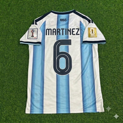 Argentina World Cup 2026 Lisandro Martinez Football Jersey Kit