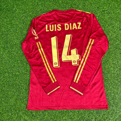 Luis Diaz 14- Bayern München 125 Jahre Spezial-Edition Fußballtrikot Paradise Edition