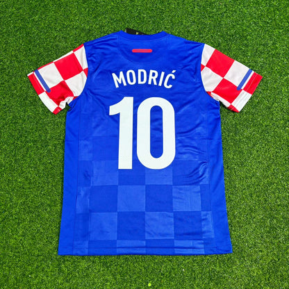 Luka Modric Croatia 2010-2012 Home Retro Football Jersey Collection