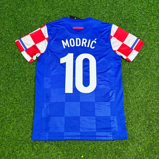 Luka Modric Croatia 2010-2012 Home Retro Football Jersey Collection