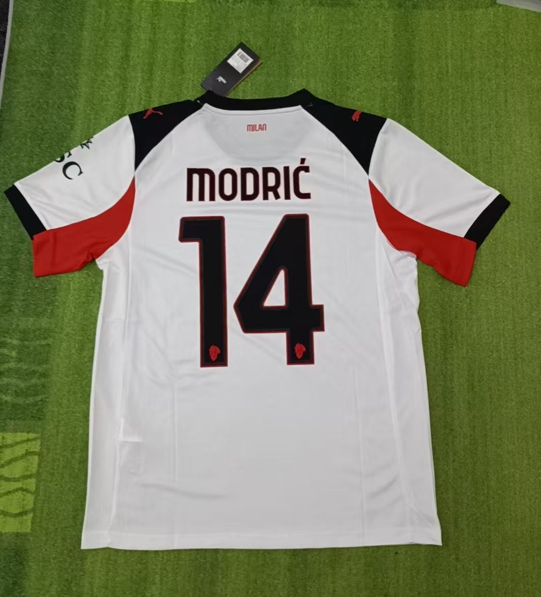 Luka Modric Milan Football Jersey