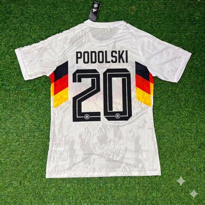 Lukas Podolski #20 Germany Deutschland Special Edition Football Jersey