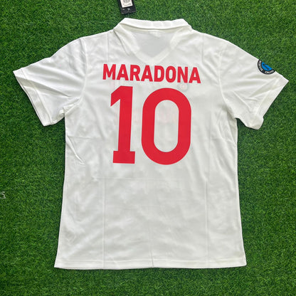 Diego Armando Maradona Napoli 1987/88 Retro Short Sleeve Football Jersey
