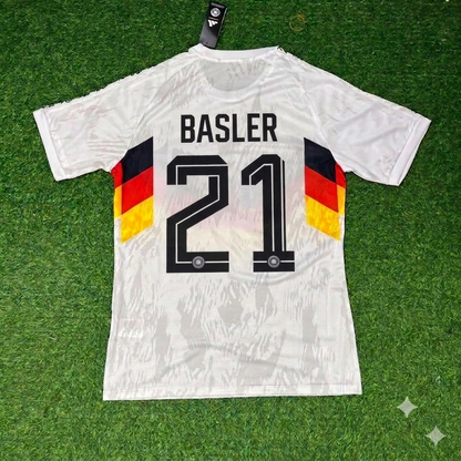Mario Basler #21 Germany Deutschland Special Edition Football Jersey