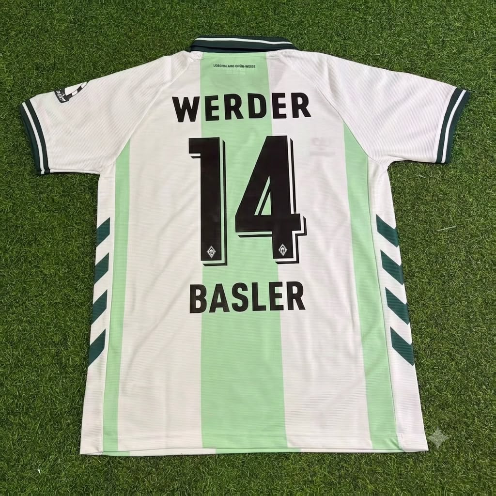 Mario Basler Werder Bremen Special Football Jersey Kit