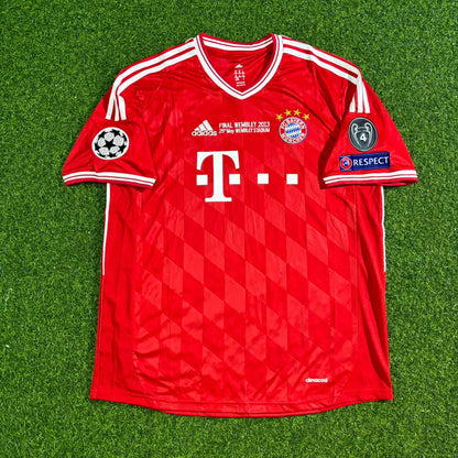 Mario Gomez Bayern Munich 2013 Champions League Final Football Jersey Kit