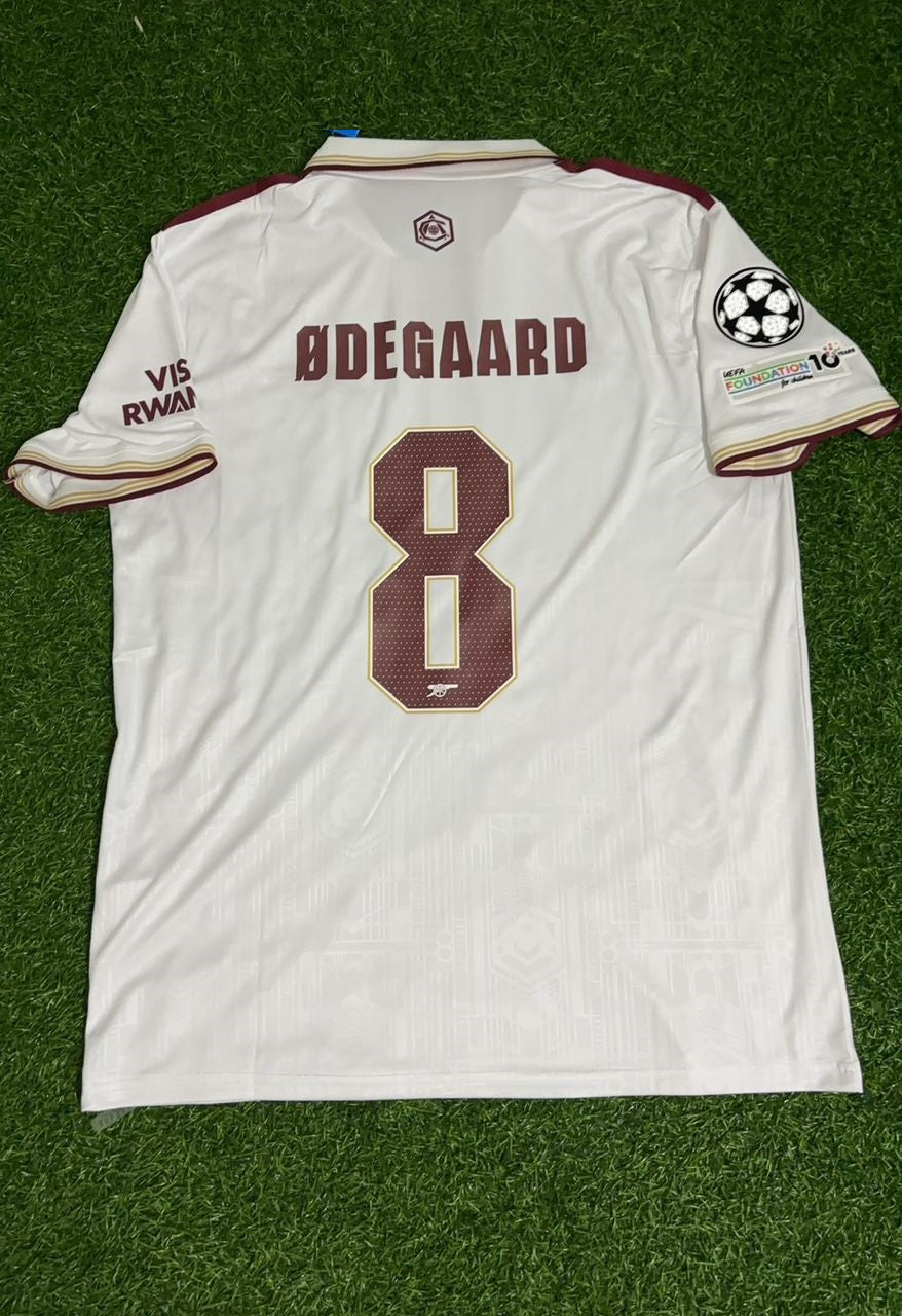 Martin Odegaard Arsenal Away 2026 Football Jersey Kit