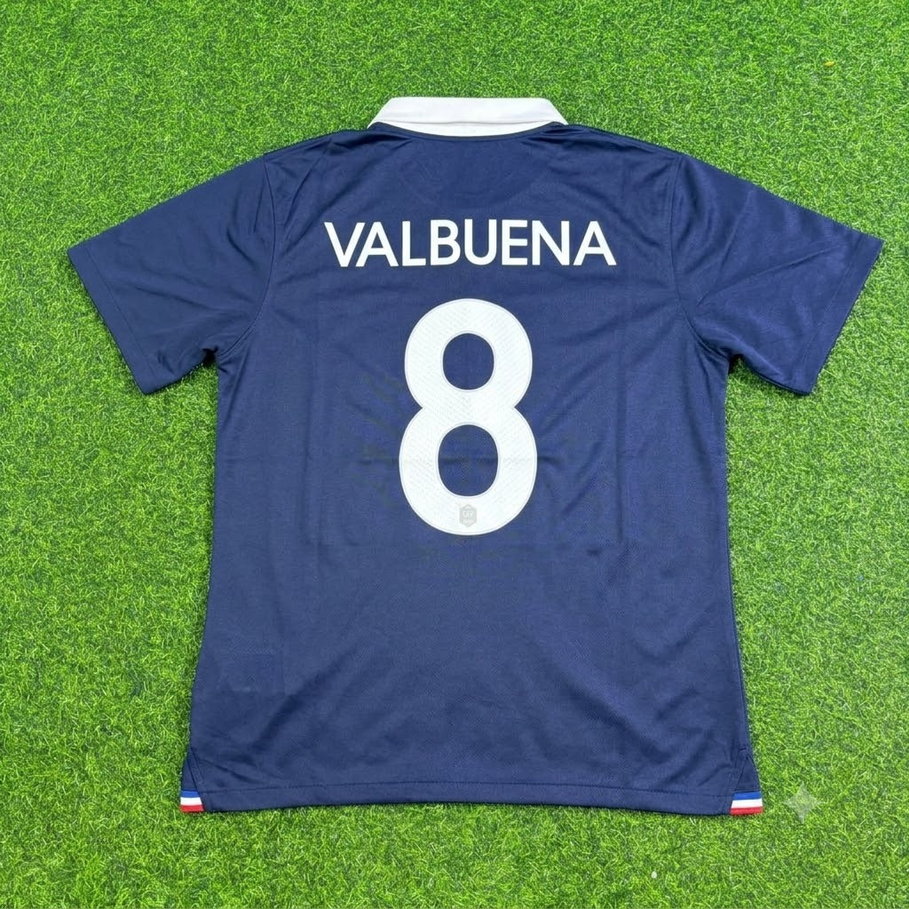 France World Cup 2014 Mathieu Valbuena #8 Football Jersey