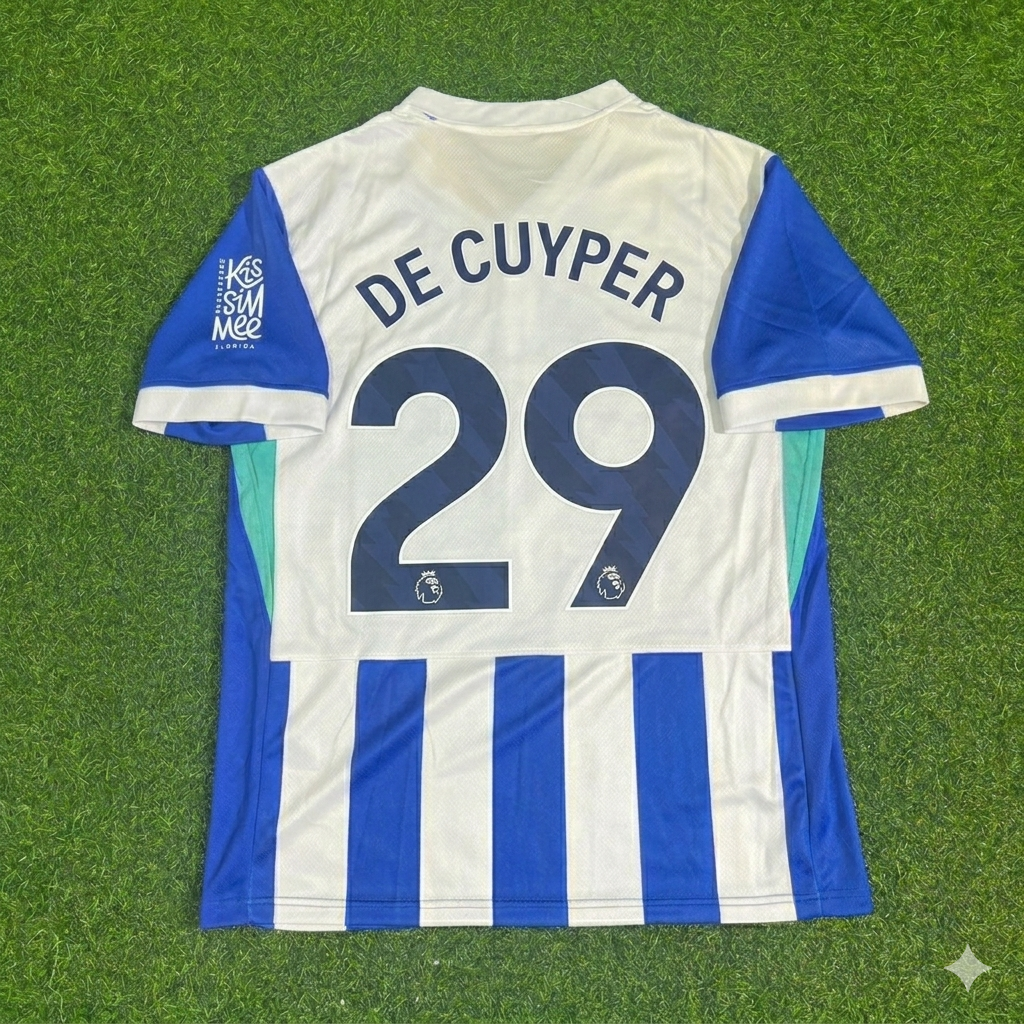 Maxim De Cuyper #29 Brighton 2026 Football Jersey