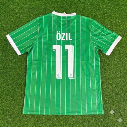 Mesut Ozil Werder Bremen Commemorative Heim Retro Fußballtrikot Jersey