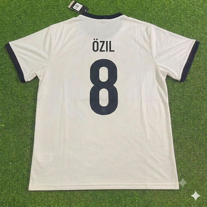 Mesut Özil Germany Deutschland 125 Year Special White Football Jersey Paradise Edition
