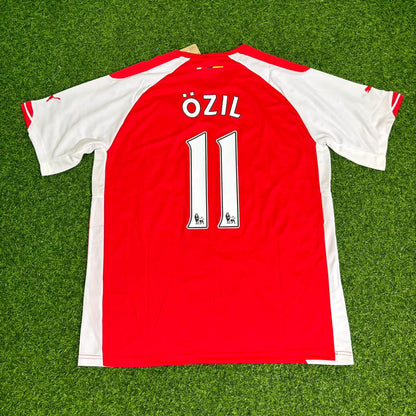 Mesut Özil Arsenal 2014/2015 Home Football Jersey Collection