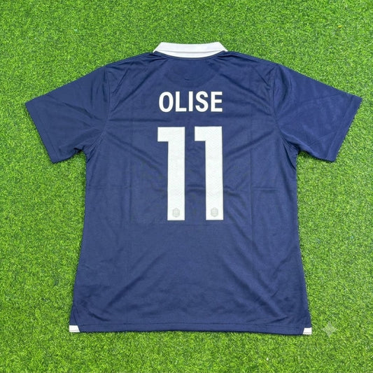 Michael Olise #11 France Retro Football Jersey