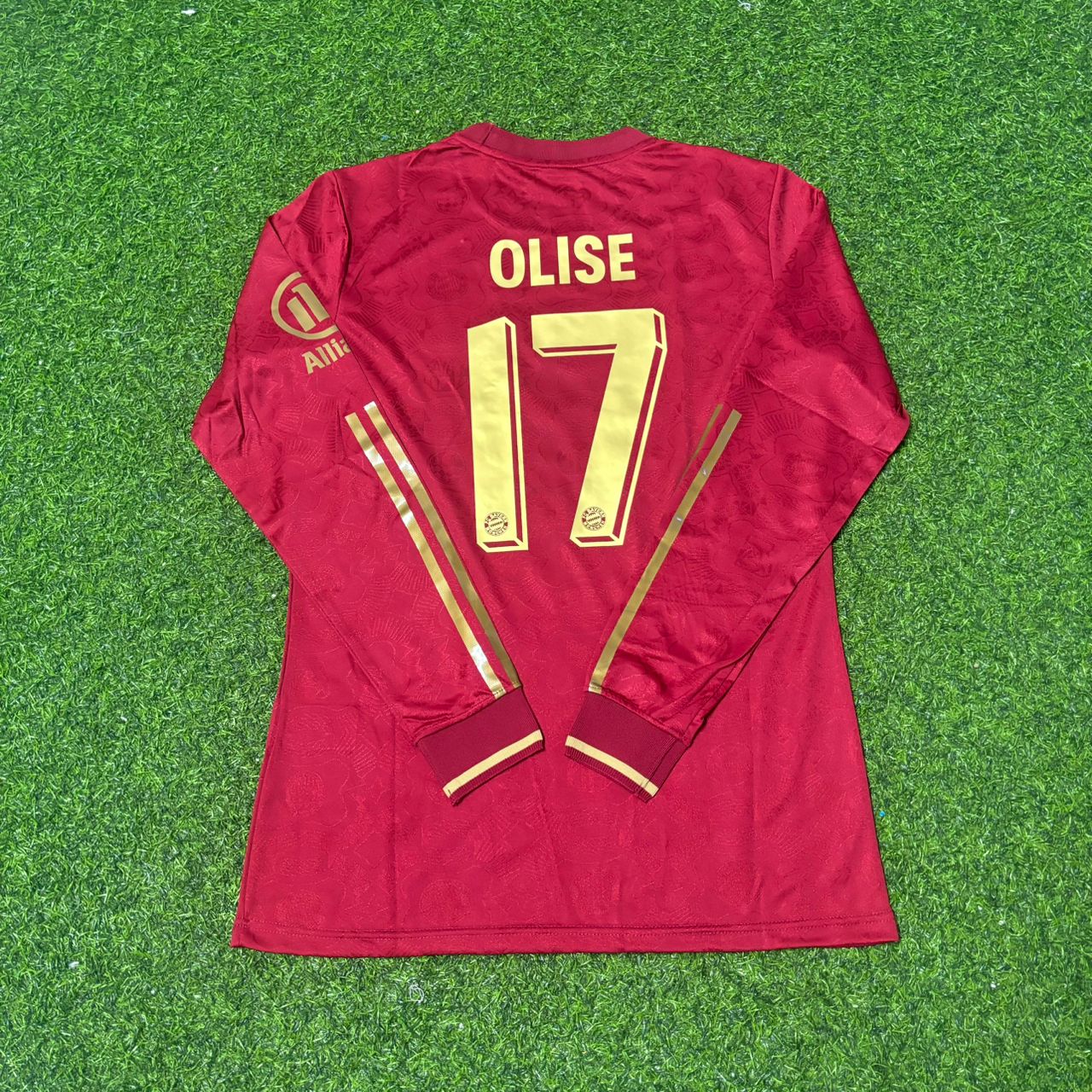 Michael Olise 17- Bayern München 125 Jahre Spezial-Edition Fußballtrikot Paradise Edition