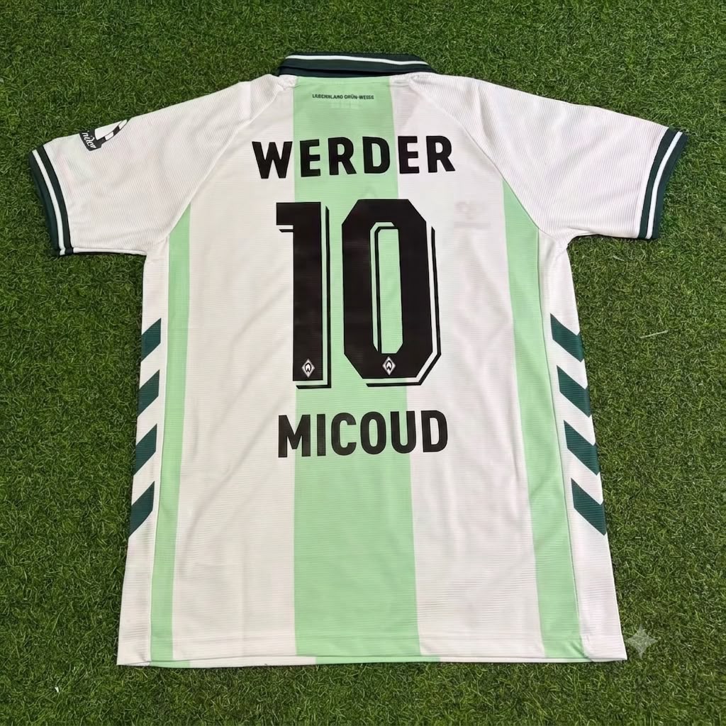 Johan Micoud Werder Bremen Special Football Jersey Kit