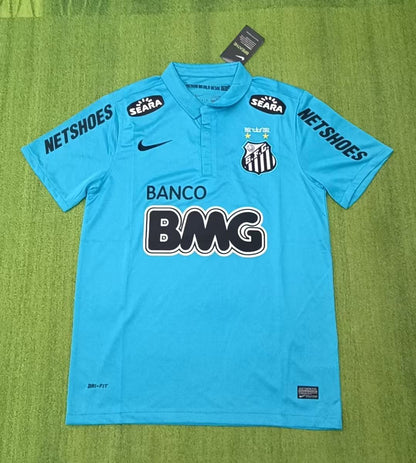 Santos FC Neymar JR Number #10 2011 2012 Retro Football Jersey