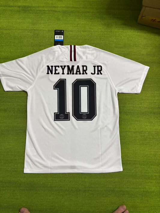 Maillot Rétro Blanc Neymar Jr 2018-2019