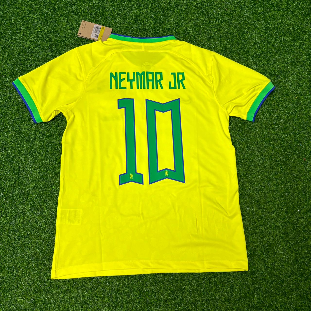 Brazil World Cup 2022 Neymar Jr – Retro Kit Jersey