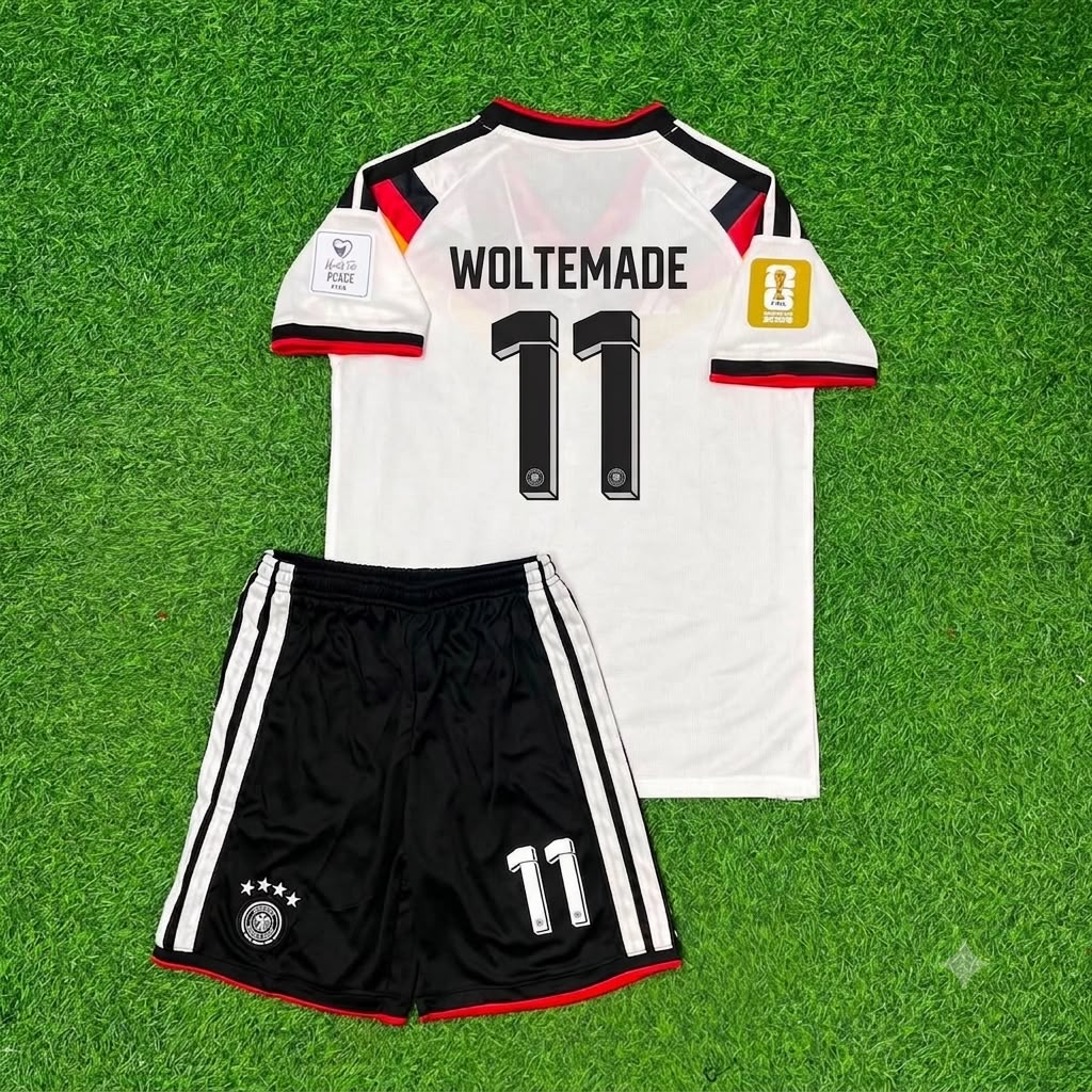 Nick Woltemade Germany 2026 World Cup Kids Home Football Jersey