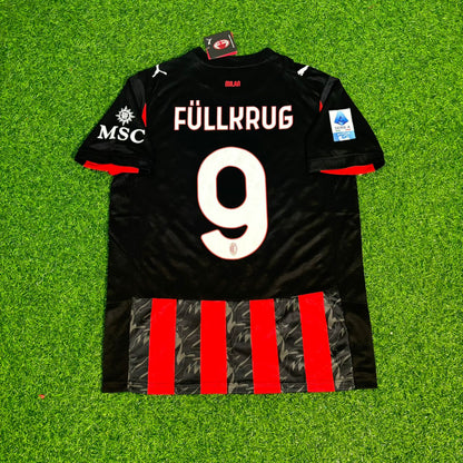 Niclas Füllkrug AC Milan Football Jersey