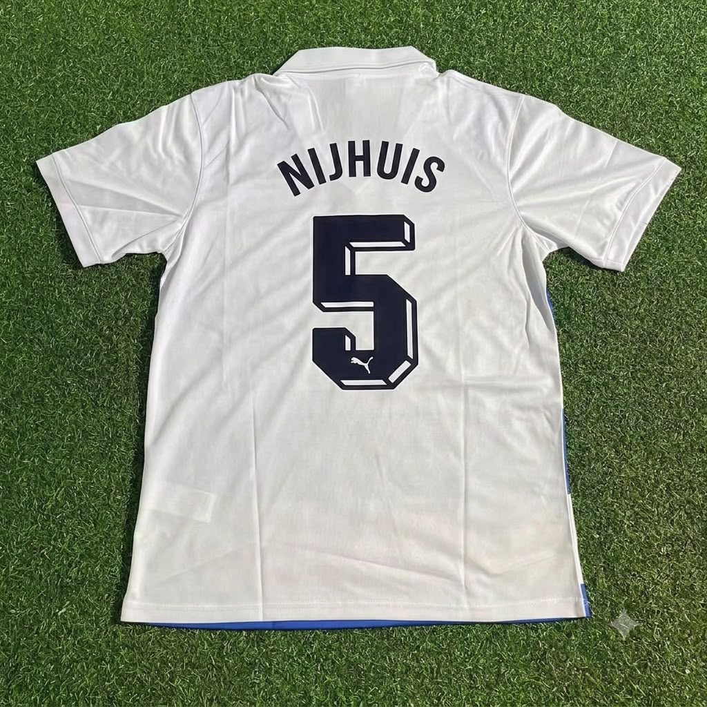 Alfred Nijhuis MSV Duisburg Heim Retro Special Fussballtrikot Jersey