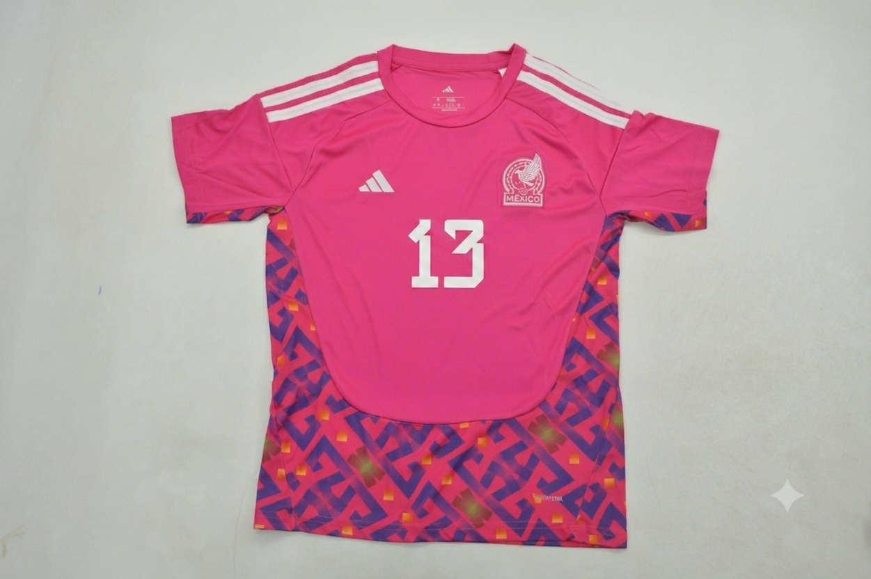 Mexico World Cup 2026 Guillermo Ochoa Goalkeeper Home White Football Jersey