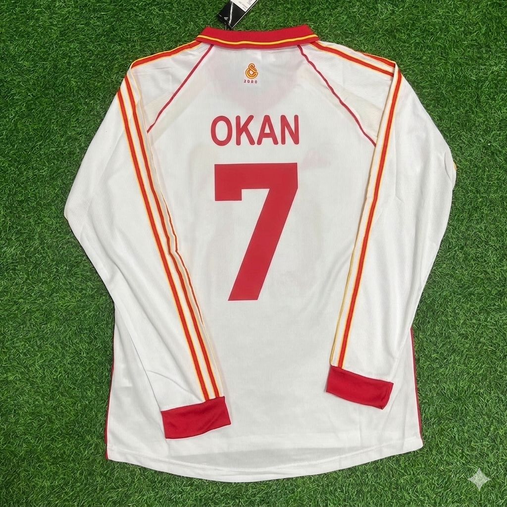 Okan Buruk Galatasaray UEFA 2000 Final Retro Football Jersey Collection