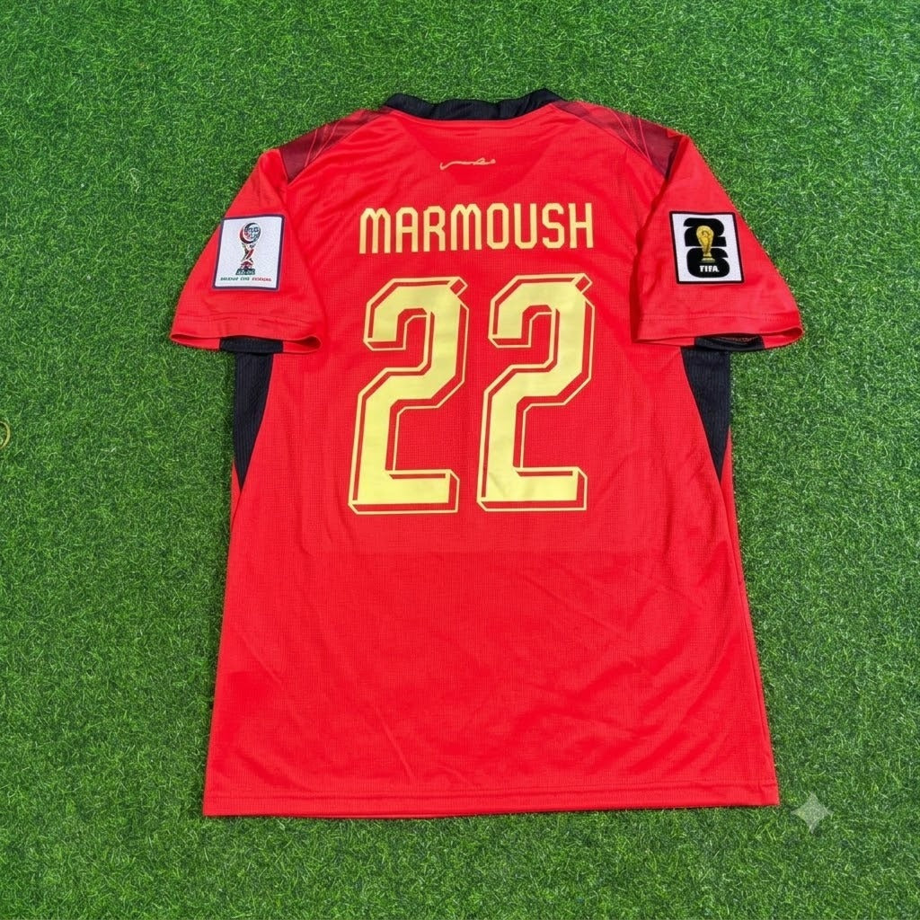 Omar Marmoush Egypt 2026 World Cup Home Football Jersey