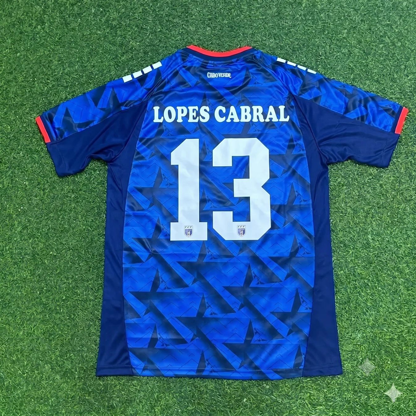 Sidny Lopes Cabral Cape Verde World Cup 2026 Home Football Jersey Shirt Trikot Maillot